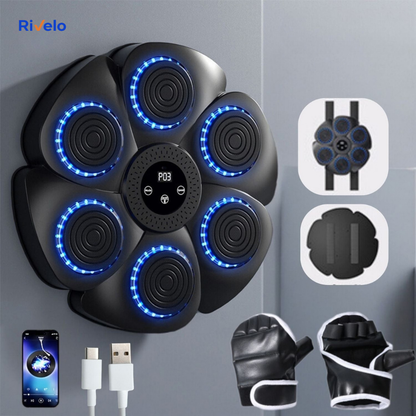 BoxPro™ Smart Muziek Boksmachine – Speelse Vetverbranding voor het Hele Gezin