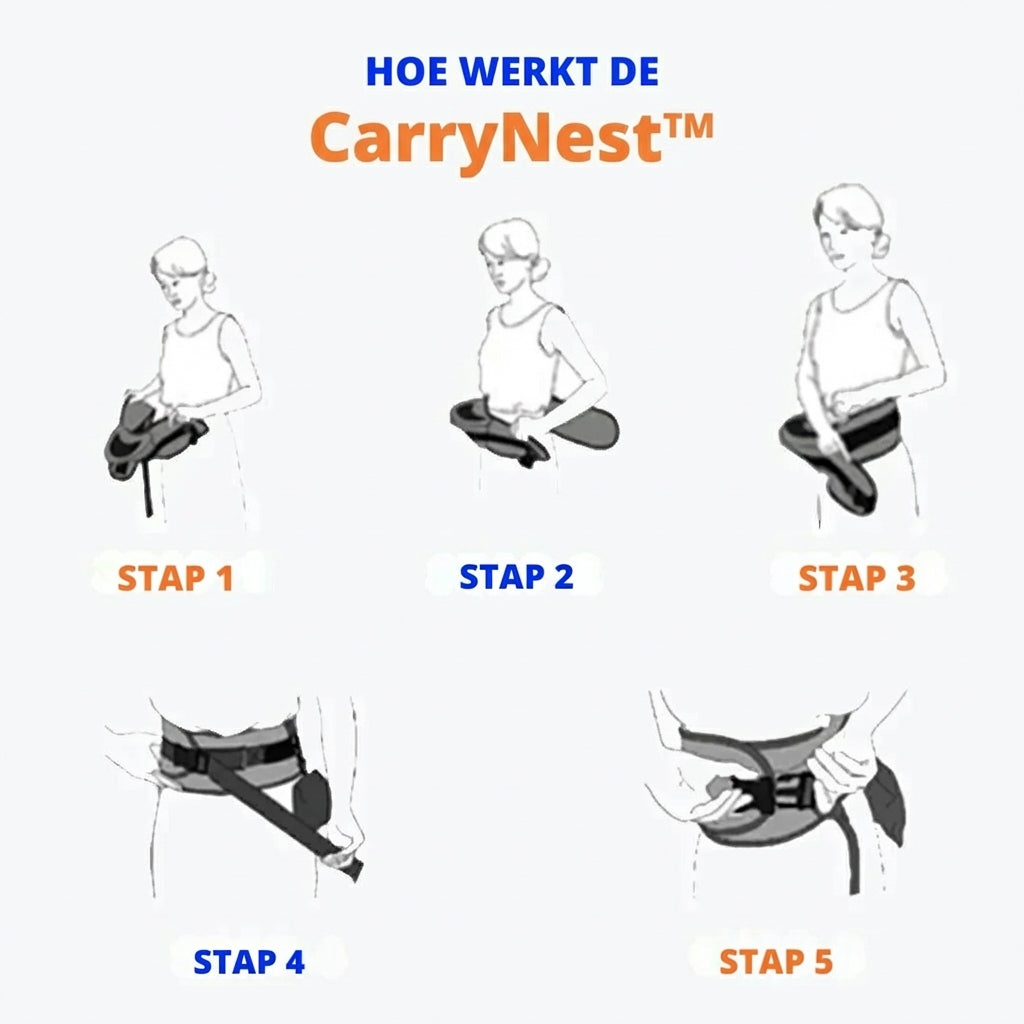 CarryNest™ - Jouw Verlichtende Baby Draagoplossing!
