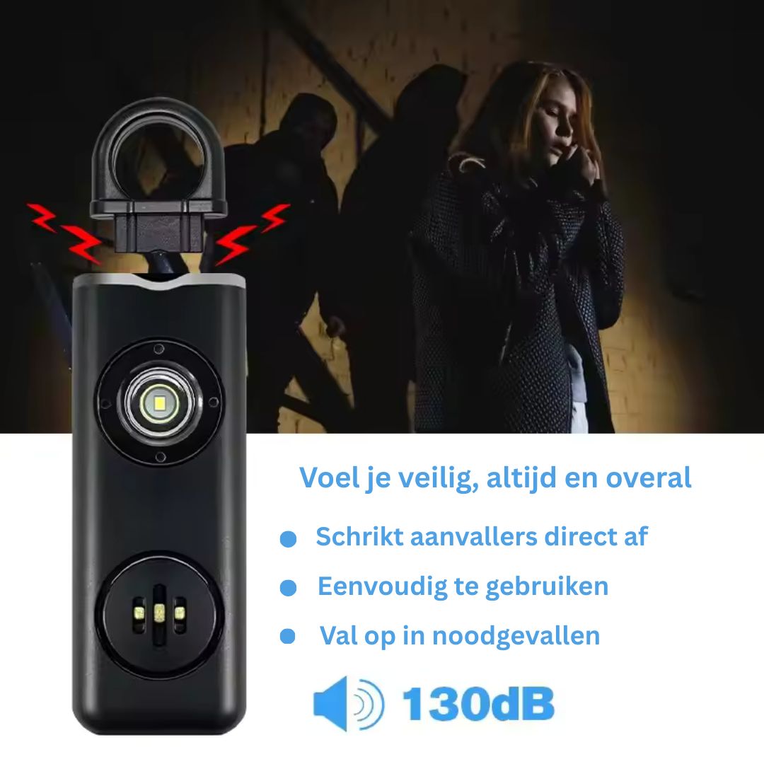 SafeSound™ | Voor Directe Bescherming in Noodsituaties.
