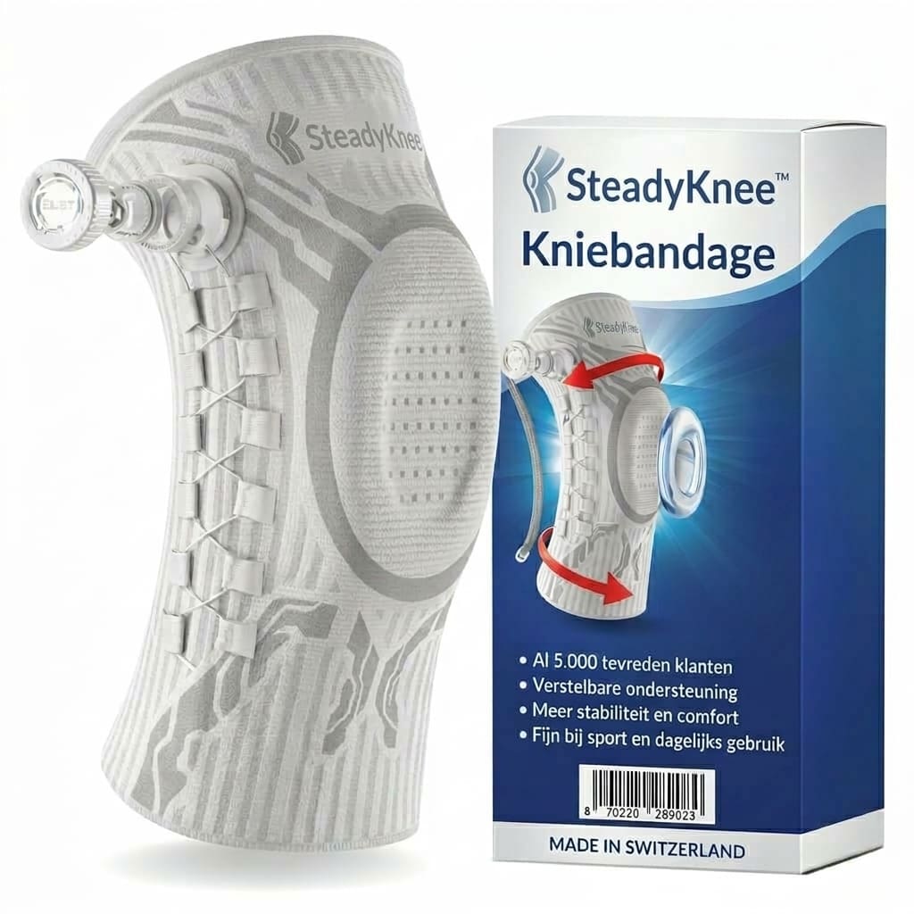 SteadyKnee™ | Verstelbare Kniebandage voor Extra Steun & Stabiliteit