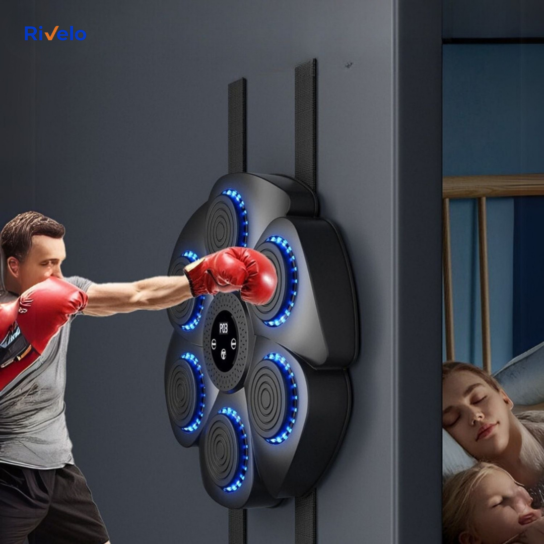 BoxPro™ Smart Muziek Boksmachine – Speelse Vetverbranding voor het Hele Gezin