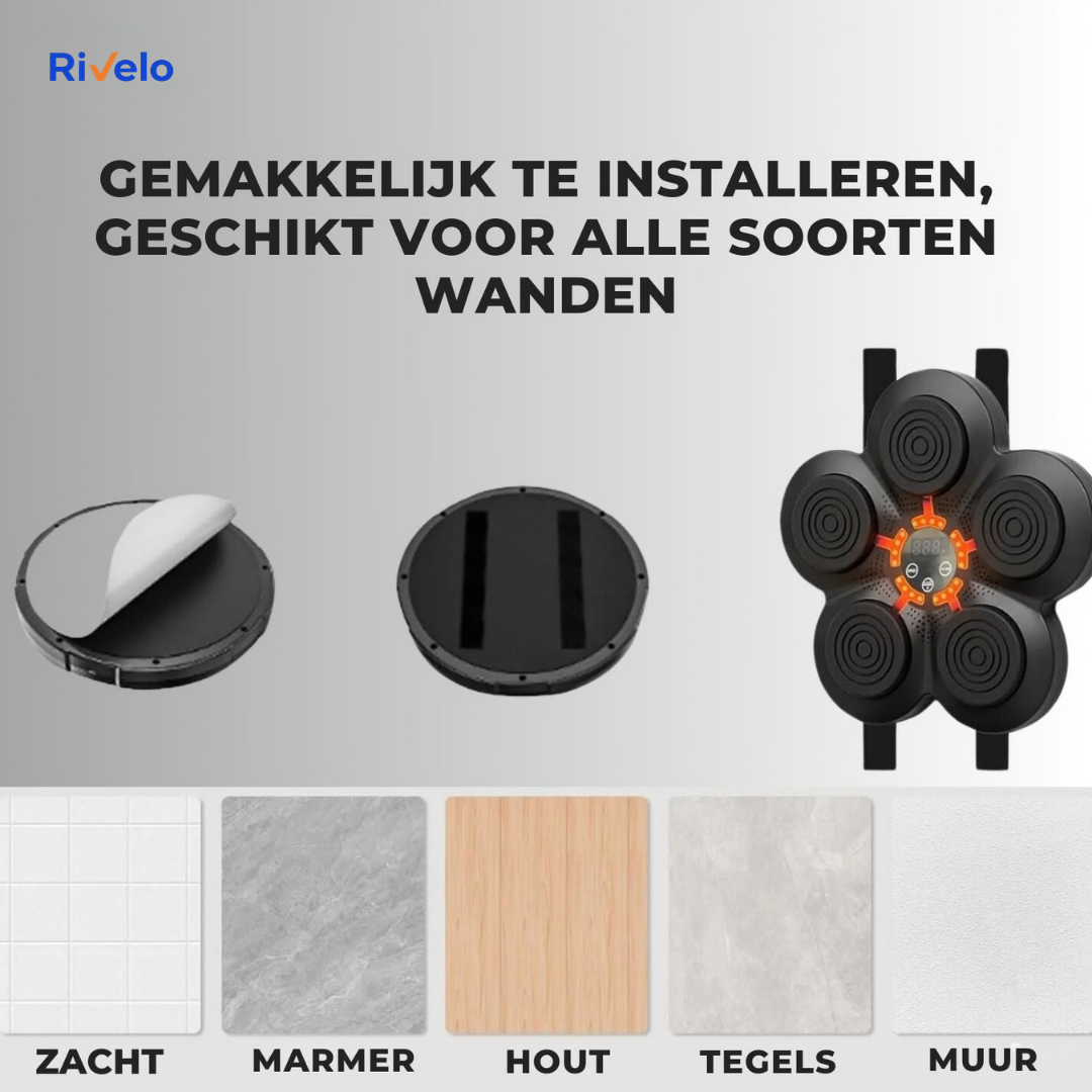 BoxPro™ Smart Muziek Boksmachine – Speelse Vetverbranding voor het Hele Gezin