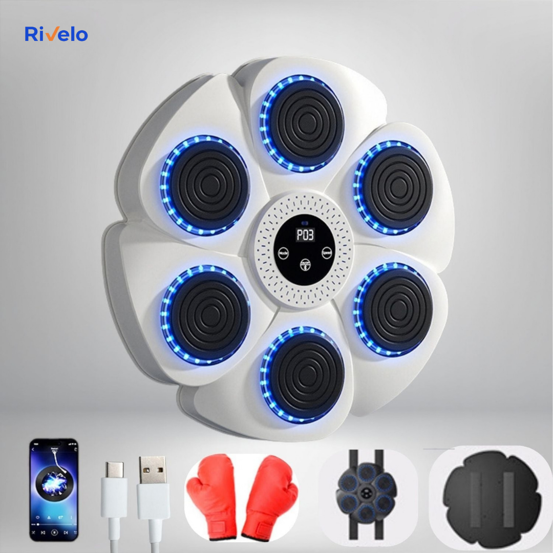 BoxPro™ Smart Muziek Boksmachine – Speelse Vetverbranding voor het Hele Gezin