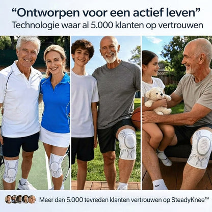SteadyKnee™ | Verstelbare Kniebandage voor Extra Steun & Stabiliteit