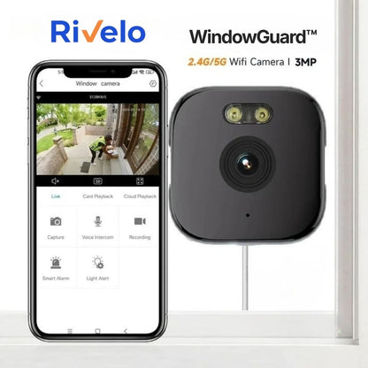 WindowGuard™ | Slimme Raamcamera met Nachtzicht