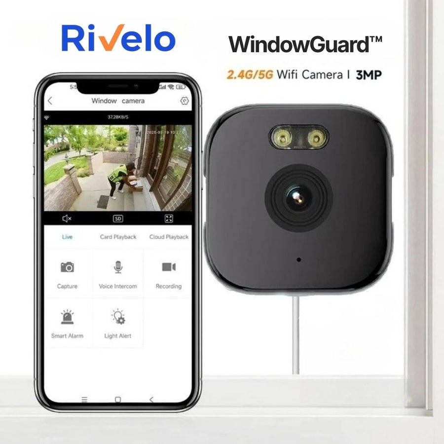 WindowGuard™ | Slimme Raamcamera met Nachtzicht