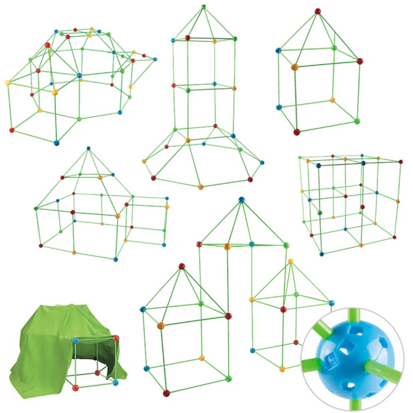KidsFort™ | Stimuleert Creativiteit, Samenwerking en echte Speeltijd.