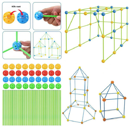 KidsFort™ | Stimuleert Creativiteit, Samenwerking en echte Speeltijd.
