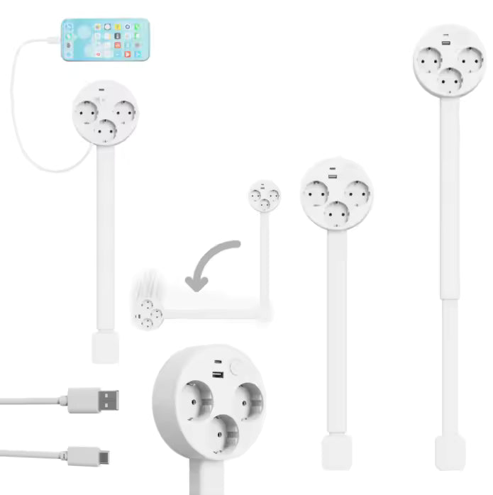 PowerFlex™ | De Slimme Oplossing voor Verborgen Stopcontacten.