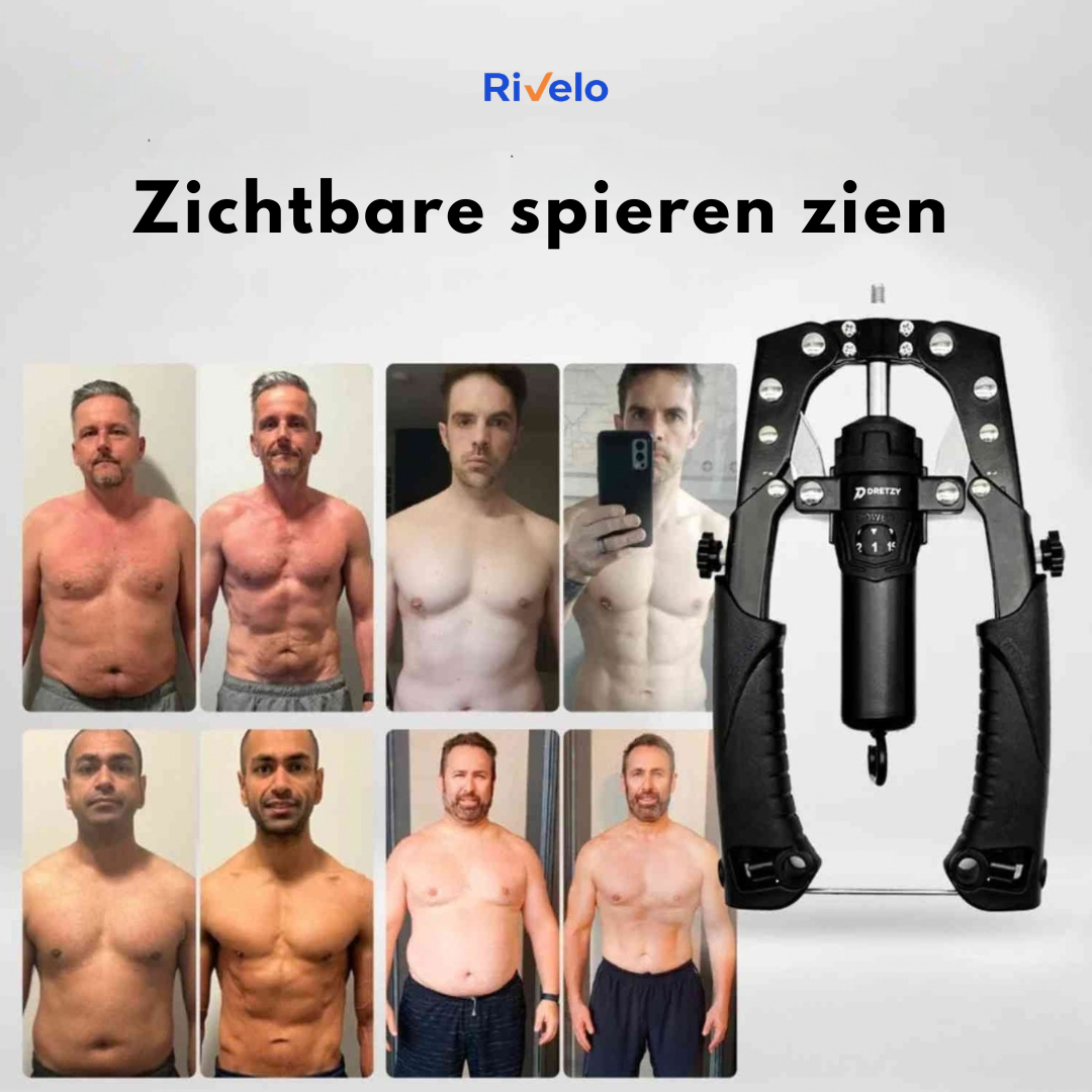 PowerFlex™ Arm Trainer | Verstelbaar, Sterke Grip & Thuisfitness