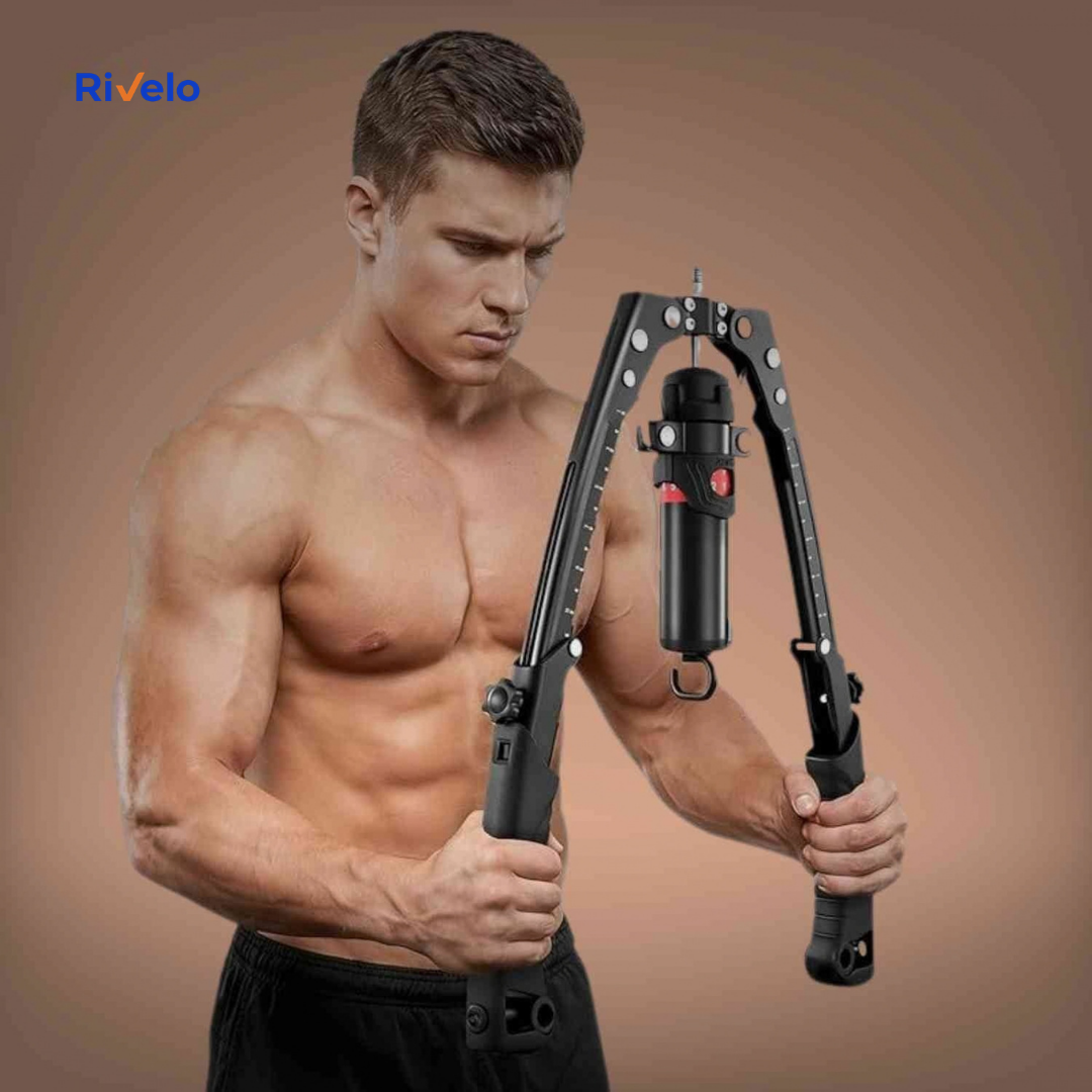 PowerFlex™ Arm Trainer | Verstelbaar, Sterke Grip & Thuisfitness