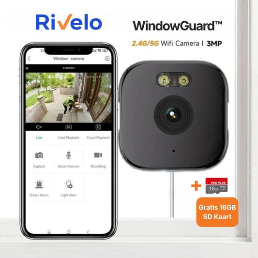 WindowGuard™ | Slimme Raamcamera met Nachtzicht